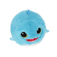 8 см фарширована тварина Beanie Shark Fins METEOR TY 83007 м'яч