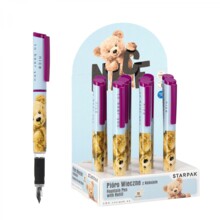 Фонтан ручка Плюшевий ведмедик дисплей A'10 STARPAK 583514