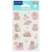 Капібара Татуювання 10x19 НАКЛЕЙКА BOO 583965