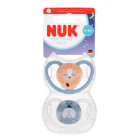 NUK Заспокійлива соска 0-6 м Повітря Lew 10175353