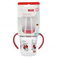 NUK 150 мл флакон з ручкою 6м+ Мінні червоний 102153991