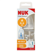 NUK FC пляшка для годування з індикатором температури 150мл Safari 10215363