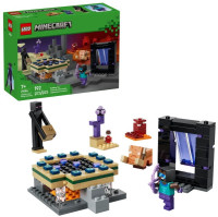 Lego Minecraft Building Blocks Journey LEGO Nether and Border Portal 21584