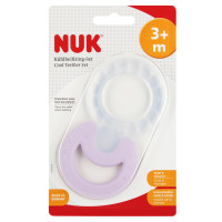 NUK Teether Set Pink/Прозорий 3м+ 10256225