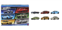 Срібна серія Hot Wheels Euro Style Multipack Set of 6 Aut JBY79 PU6