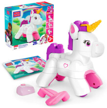 Mega Blox Magic Unicorn побудує набір із 26 блоків 3-в-1, JKG36 PUD2
