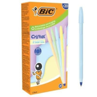 Cristal пастельний мікс op20pcs BIC 302550 замикається ручка
