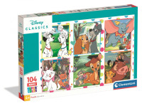Головоломка 104el Maxi Disney Classic CLEMENTONI 25016 CLM