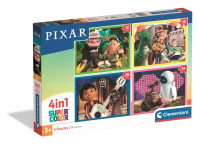 4-в-1 Pixar CLEMENTONI Puzzle 21754