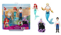 Набір персонажів фільму Mattel Disney Princess Ariel, мультиупаковка 4 ляльки JHG84 WB4