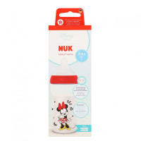 NUK PP пляшка 260мл Ідеальний матч силіконовий сосок М Minnie 10216338