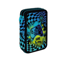 Пенал 2 Замки з обладнанням Джемпер Геймер Шахи CoolPack PATIO F066964