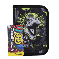 Пенал 1 Замок 1 Клапан Кліппер Динопарк CoolPack PATIO F076966