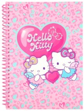 B5/100k Wheelbook Hello Kitty Pink 1 CoolPack PATIO 13211PTR картатий