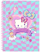 Б5/100к колесо ноутбук Hello Kitty рожевий 2 CoolPack ПАТІО 13228PTR сітки