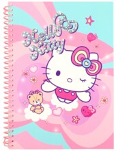 Б5/100к колесо ноутбук Hello Kitty рожевий 3 CoolPack ПАТІО 13235PTR сітки