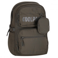 Рюкзак 45x31x16 см 1 блискавка 5 кишень Lark Olive CoolPack PATIO F156990