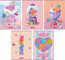HERLITZ STANDARD JELLY Ноутбук A5/32 сторінки рядок з полем