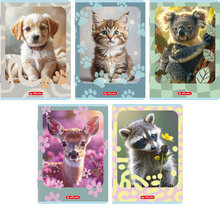 HERLITZ STANDARD ANIMALS A5/32-сторінкова подвійна кольорова лінія