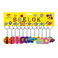 ГУМКА МІКС БРЕЛОК ВІЗЕРУНОК 4CM PBH OP12PCS