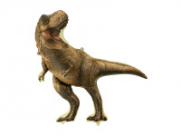 Юрський світ T-Rex Foil Balloon, 92x98 см, коричневий