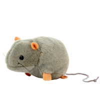М'яка іграшка 13 см Попеляста лежача миша BEPPE 13850 BS