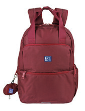 Рюкзак з бордовою ручкою OXFORD B-READY