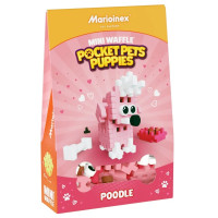 Будівельні блоки Вафлі міні Pocketpets Pudel MARIOINEX 907856