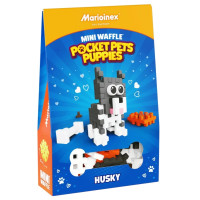 Будівельні блоки Вафлі Міні Pocketpets Хаскі МАРІОІНЕКС 907917