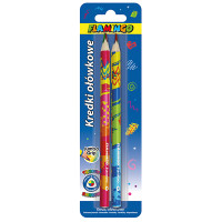 Веселка Подряпини Олівець Crayons FLAMINGO