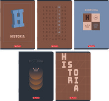 HERLITZ блокнот мікс A5 60 сторінок сітка Історія