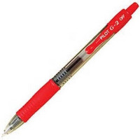 Ручка BL-G2 Red A'12 PILOT BL-G2-5-R Automatic Gel Pen