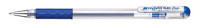 0.6mm PENTEL K116-C Синя гелева ручка
