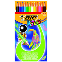 Олівці 12 кольорів Kids Tropicolors Conte BIC 83256611