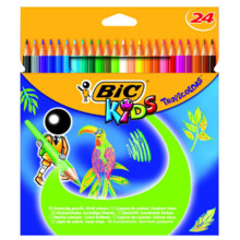 Олівці 24 кольори Kids Tropicolors2 Conte BIC 9375183