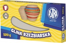 Скульптурна глина 520г АСТРА 83810900